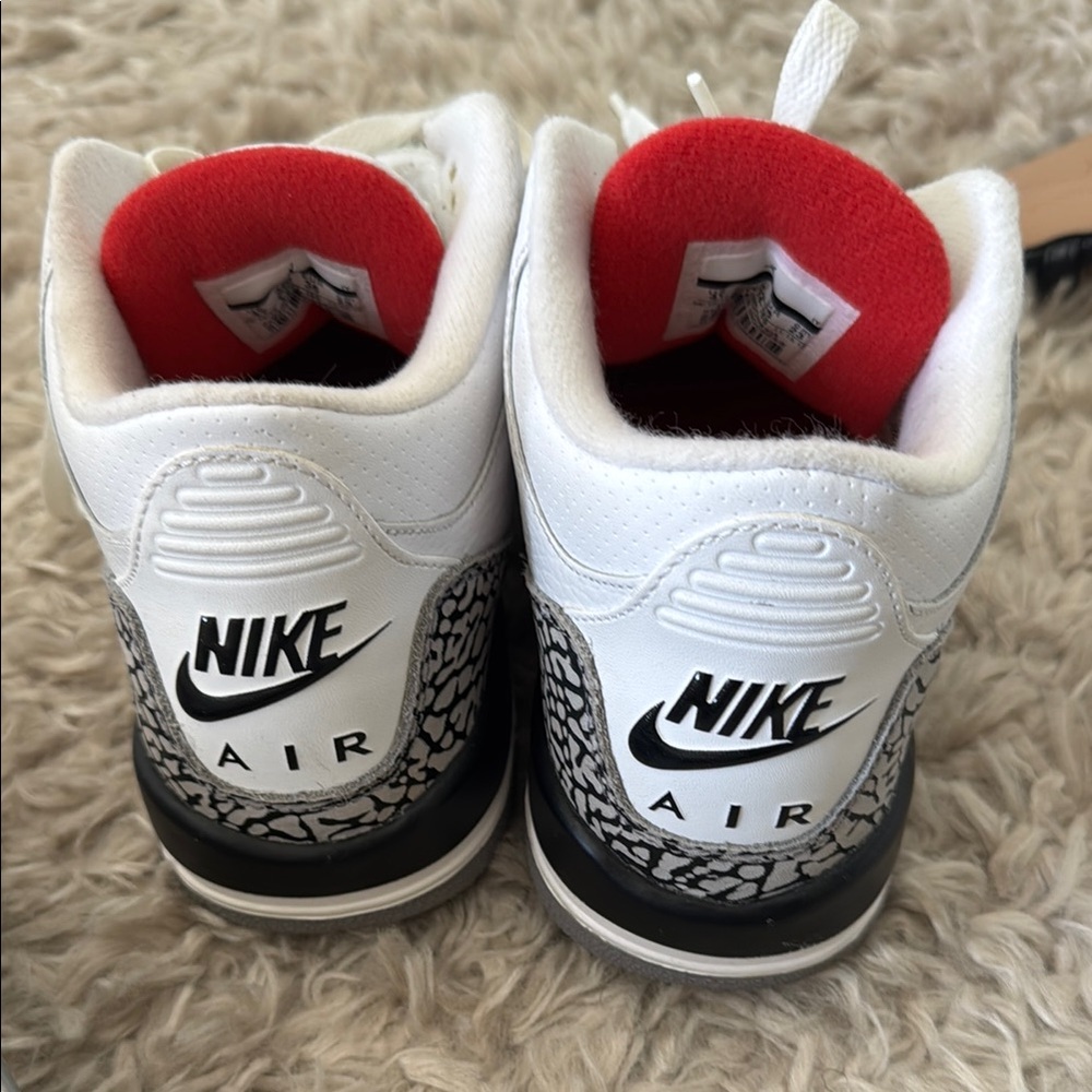 Nike Air Kids Shoes - White and Black